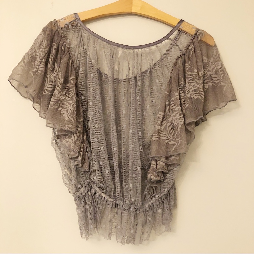 Free People Sweet Surprise Lace Blouse - Picture 5 of 6